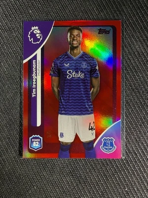 2025-26 Topps Premier League - Tim Iroegbunam /5 RED - Image 1 of 3