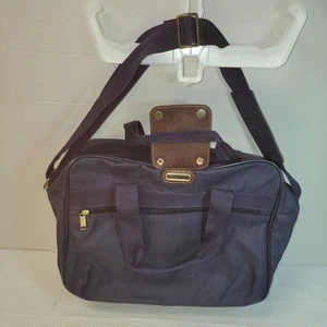 Jaguar Canvas Reisetasche Seesack Tasche schwarz gold Logo Handgepäck Schultergurt - Bild 1 von 11