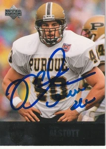 MIKE ALSTOTT PURDUE BOIL MAKERS SIGNED 2014 UPPER DECK SP CARD #29 - Bild 1 von 1