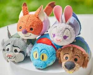 Disney Store Japan Mini (S) Zootopia 2 Tsum Tsum Knabbereien Gary Pawbert Judy Nick - Bild 1 von 6