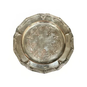 Vintage Silverplate Side Plate by Unk. Maker, 6" in Excellent Condition - Picture 1 of 6