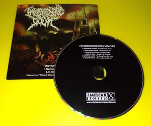 Facedown Records Sampler - 6 Tracks - Impending Doom, Immortal Souls,War Of Ages - Picture 1 of 2