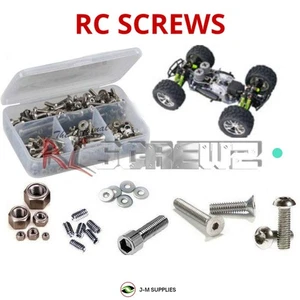 RCScrewZ Kit viti inox hot009 per corpi caldi Lightning GTX2 1/8 MT | KIT - Foto 1 di 15