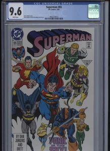 Superman #65, (3/92), CGC GRADE 9.6, COMIC - Bild 1 von 12