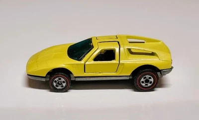 Mercedes Benz C-111 1974 Hot Wheels Redline personalizado en 1973 amarillo limón Foto 1 de 4