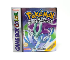 Pokemon Crystal Version Nintendo Gameboy Color 🏆 Collector 🏆 - Picture 1 of 14