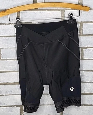 Pantalones cortos de ciclismo Bontrager acolchados para mujer talla mediana negros Foto 1 de 4