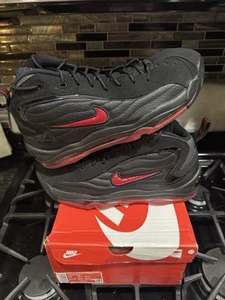 Nike Air Total Max Uptempo Bred Black 2021 Retro CV0605-002 Mens Size 13 Duncan - Picture 1 of 10