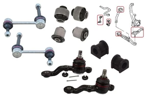 Front Control Arm Wishbone Sway Bar Bushings Ball Joints fits Lexus IS200 IS300 - Picture 1 of 1