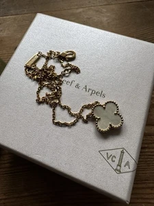 Van Cleef Arpels VCA Vintage Alhambra Perlmutt Collier Gold - Bild 1 von 12