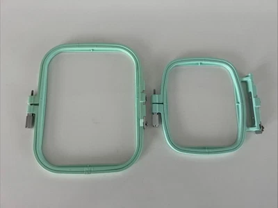 Baby Lock Brother Bernina Bernette Deco Embroidery Hoops - Set of 2 - Image 1 of 3