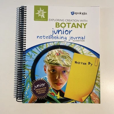 Apologia - Botany Junior Notebooking Journal 2nd Edition Like New Now Writing - Image 1 of 4