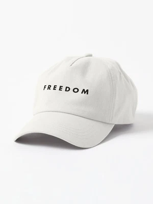 Charlie Kirk "Freedom" Hat - White - Turning Point USA - Baseball Cap - Image 1 of 4