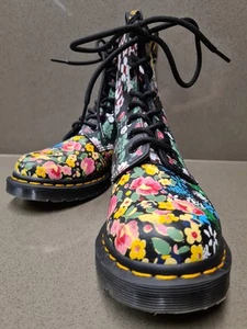Dr MARTENS 1460 PASCAL Black Leather Ladies Boots AU_UK4/EU37/US6 - Picture 1 of 21
