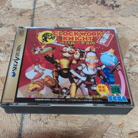 Sega Saturn Clockwork Knight Pepperouchau no Fukubukuro Japan Game *US SELLER*