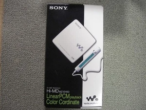 SONY Hi-MD MZ-EH50 Minidisc Player MD Walkman Silver w/ Box Japan - Picture 1 of 9