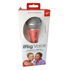 IK Multimedia iRig Voice Smartphone / Tablet Mic Pink - Picture 1 of 7
