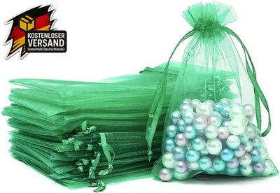 Organzabeutel Schmuckbeutel 20x30cm Organza Säckchen Hochzeit Weihnachten Party  - Bild 1 von 4