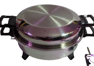 Regal Ware 12" Skillet (No. K7271) T-304 Stainless Electric Kitchen Nutrition - Picture 1 of 12