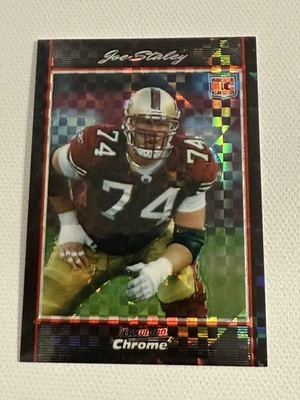 2007 Bowman Chrome XFRACTOR #BC42 Joe Staley Rookie Card RC /275 - Image 1 of 2