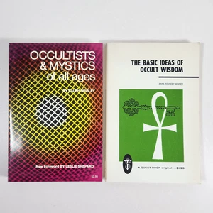 Basic Ideas Occult Wisdom Occultists Mystics All Ages 2 PB Lot Winner Shirley - Bild 1 von 15