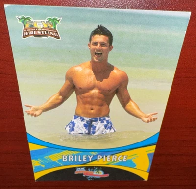 Tarjeta debut de novato Briley Pierce 2012 FCW Summer Slamarama RC WWE NXT rara Foto 1 de 3