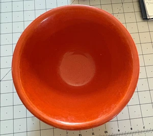 Cuenco de anillas vintage Beehive #26 7" naranja - Imagen 1 de 4