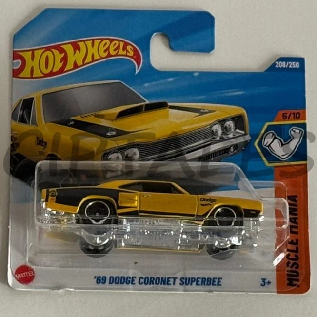 Hot Wheels 2025 69 Dodge Coronet Superbee 208/250 - 1:64 Mattel - Immagine 1 di 1