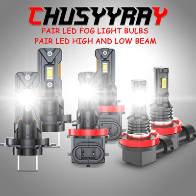 Combo faros LED Hi Lo+ faros antiniebla para Suzuki Grand Vitara 2006-2013 6x Foto 1 de 4