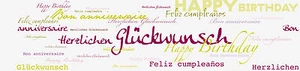 Transparentpapier "Herzlichen Glückwunsch" von Heyda - Bild 1 von 1