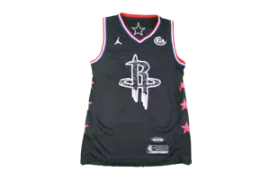 Maillot basket rétro Rockets Houston N°13 Harden NBA - Zdjęcie 1 z 5