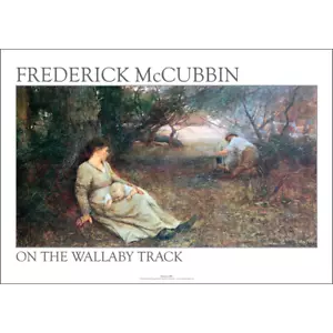 Frederick McCubbin 'On The Wallaby Track' Art Print - 1896 - Multi Sizes Avail. - Picture 1 of 3