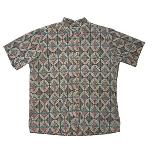 Vintage Reyn Spooner Hawaiian Traditionals Surf Floral Shirt Size XL Hawaii - Picture 1 of 11