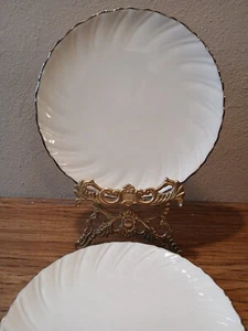 Lenox Weatherly D517 Swirled Set Of 4 Salad Plates 7¾" - Picture 1 of 5