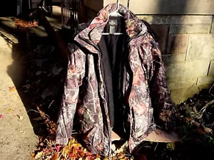 Large Redhead Silent Stalker hunting parka hood camo outer layer liner thinsulat - Picture 1 of 10