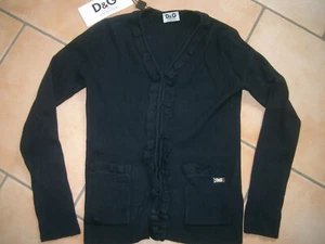 (C200) Dolce & Gabbana Girls Strickjacke mit Taschen und Logo Plakette gr.128 - Bild 1 von 1