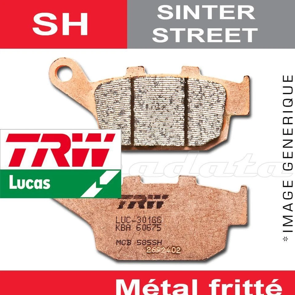 Plaquettes de frein Arrière TRW MCB531SH Kawasaki ZX-12R 1200 Ninja ZXT20A 00-03