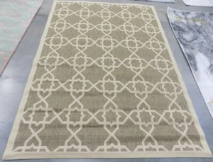 BROWN / BEIGE 5'-3" X 7'-7" Damaged Rug Reduced Price 1172597654 CY6032-242-5 - Picture 1 of 3