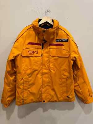 Descente Nastar Flag Canada & US Ski Snowboard Orange Jacket Large Nature Valley - Image 1 of 3