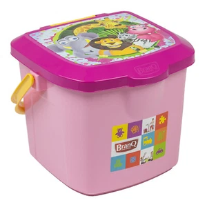 Windeleimer Hocker Spielzeugbox mit Deckel - Bild 1 von 5