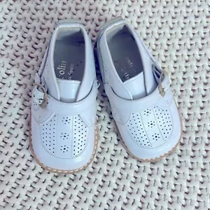 Baby Boy Leather Walking Shoes. Made in Spain 100% leather - Picture 1 of 6