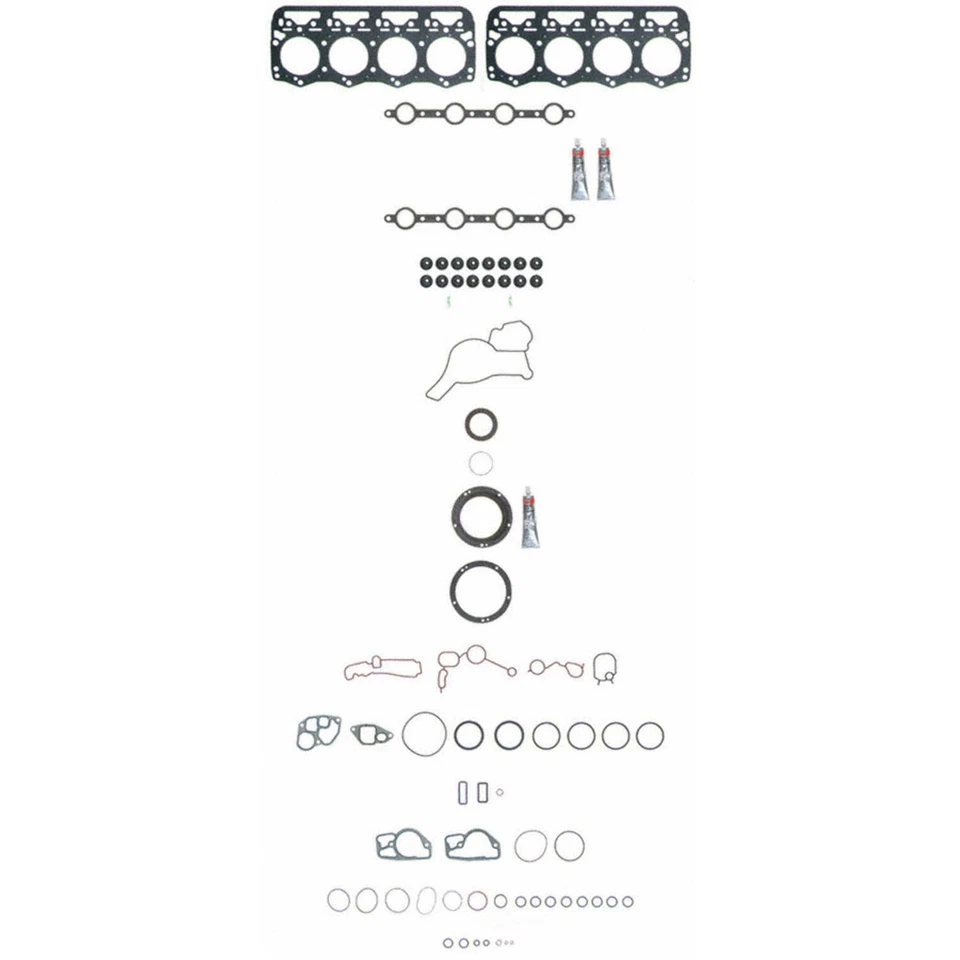 Engine Gasket Set fits 1994-1999 Ford E-350 Econoline Club Wagon F-350 F-250  FE - Image 1 of 1
