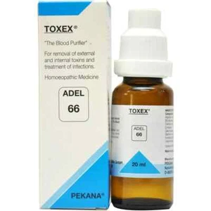 ADEL 66 Drops 20ml Pack TOXEX Adel PEKANA Germany OTC Homeopathic Drops - Picture 1 of 6