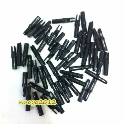 20Pcs ID 6.2mm Shooting Archery Arrows Nocks Tail Carbon Blended Arrow Tips - Image 1 of 4