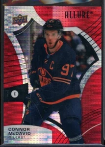 2021-22 Upper Deck Allure Red Rainbow #97 Connor McDavid - Picture 1 of 2
