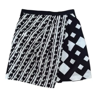 Falda Peter Pilotto for Target para mujer talla 2 estampado blanco y negro Foto 1 de 4