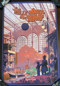 Póster de la película Willy Wonka & The Chocolate Factory Laurent Durieux Art mondo sdcc - Imagen 1 de 12