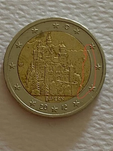 German commemorative 2 euro coin 2012 Bayern - Picture 1 of 5