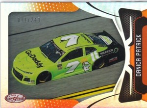 2018 Certified Cars Orange #011/249 Danica Patrick #95