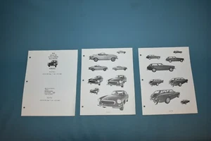 1972 Volvo P1800 Advertising Press Kit Art Work Photographs Factory Sales - Imagen 1 de 5